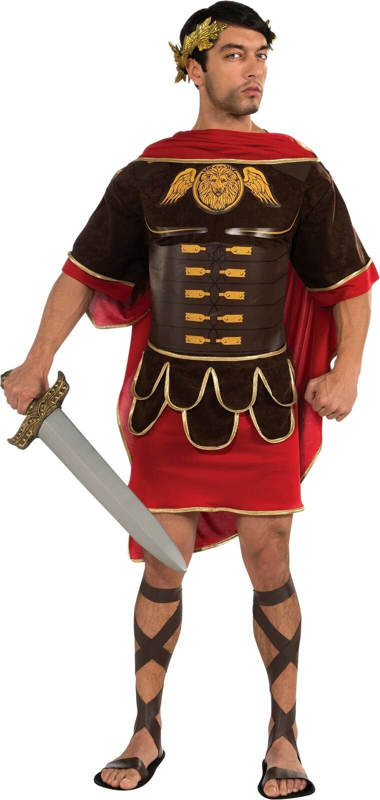Image 2 of Rubie's Costume Heroes and Hombres Gladiator, Multicolor, STD, XL Costume