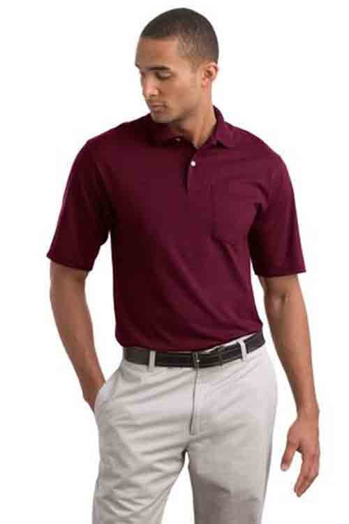 Image 2 of Pocket Polo Golf Shirt Jerzees 436MP, Adult, Hot Sports Colors, Cotton Blend - B