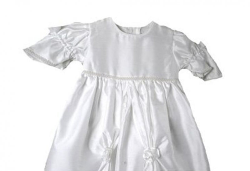 Image 1 of Exquisite Baby Girl Heirloom Boutique Christening Gown/Hat, Unique Angels,White