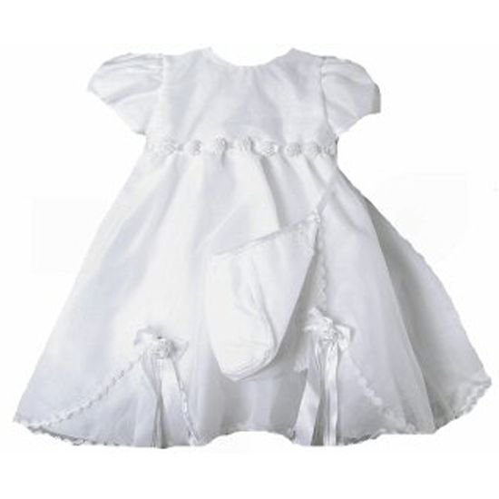Image 0 of Stunning Baby Girl Heirloom Boutique Christening Gown & Hat Set, Unique Angels -