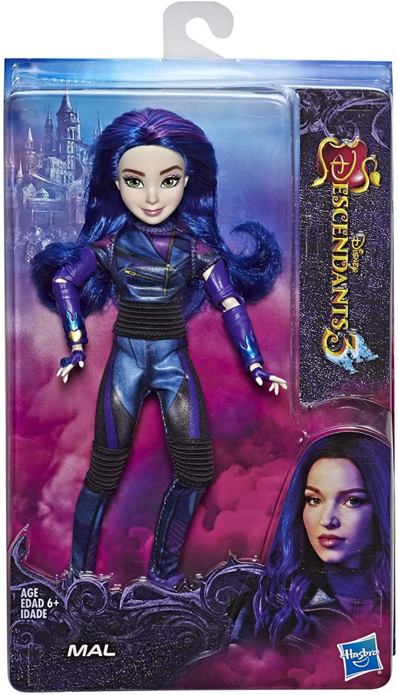 Image 2 of Disney Descendants Mal Fashion Doll, Inspired by Descendants 3, Hasbro