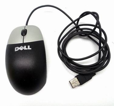 Image 0 of Dell Mouse CJ339 Optical USB 3 Button Scroll T0943 C8649
