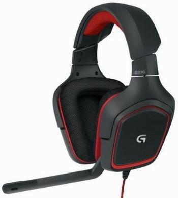 Image 0 of Logitech Headset G230 Stereo Gaming Noise-cancelling Boom Mic