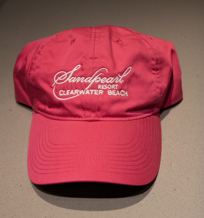 Pink Nike Ladies Hat with Sandpearl logo