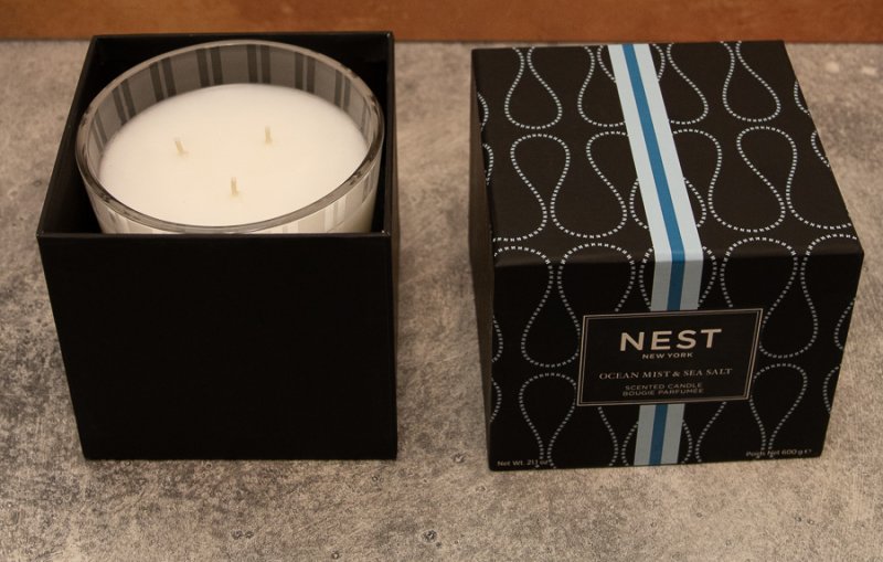 Nest Candle- Hotel scent of Ocean Mist and Sea Salt