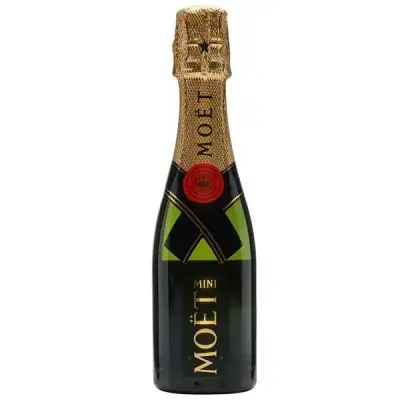 Split of Moet White Star Champagne