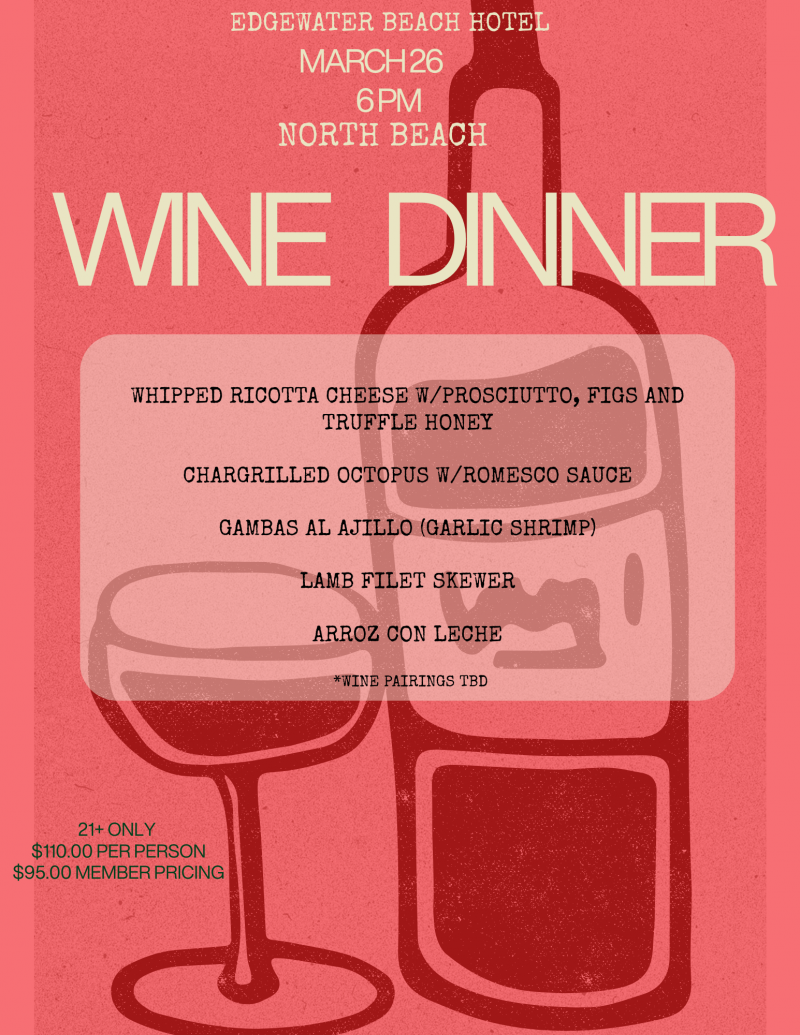 Wine Pairing Dinner