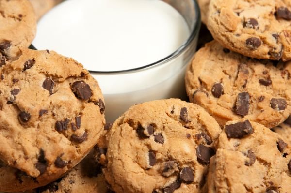 Grandmother's Cookies and Milk