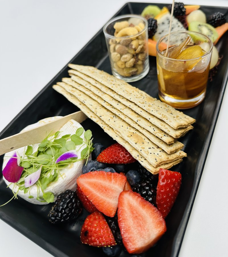 Cheese and Dried Fruit Display