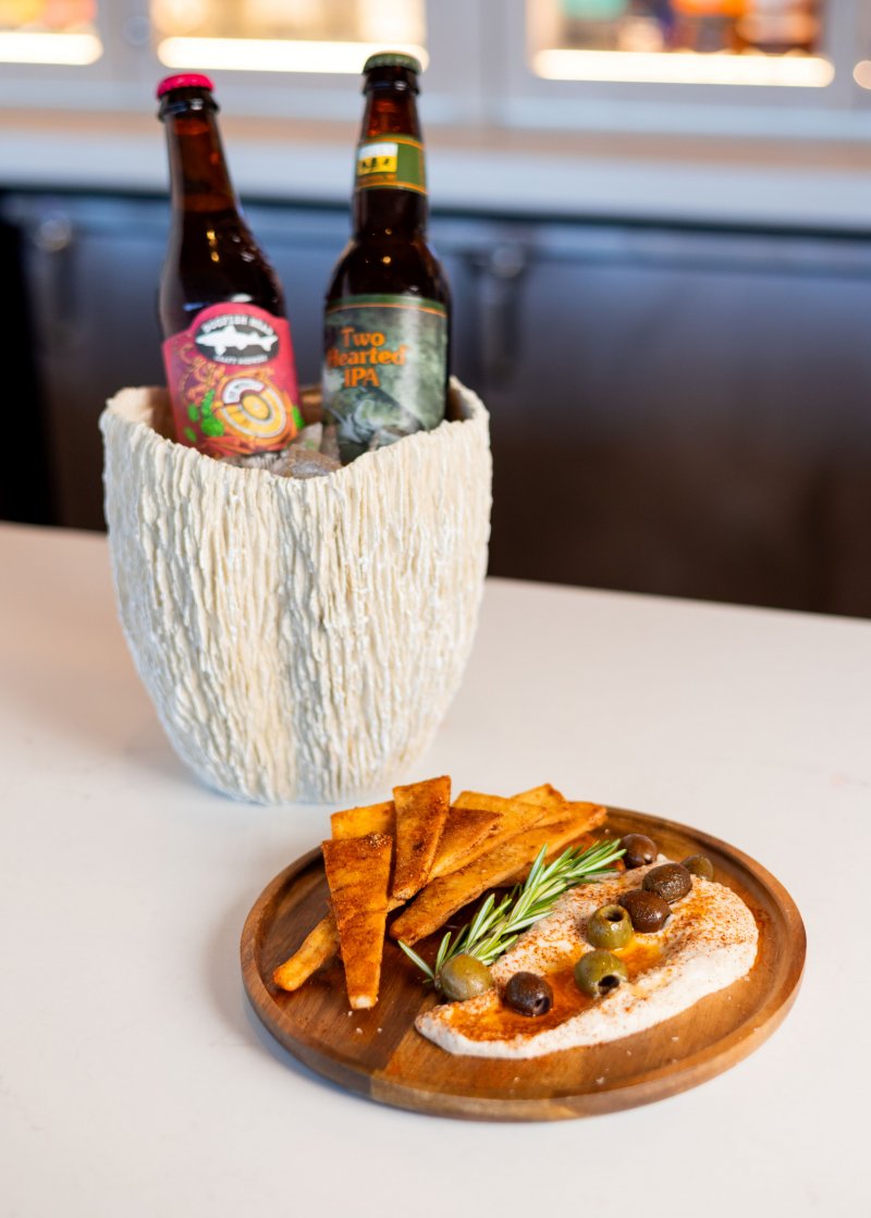 Hummus & Local Beers