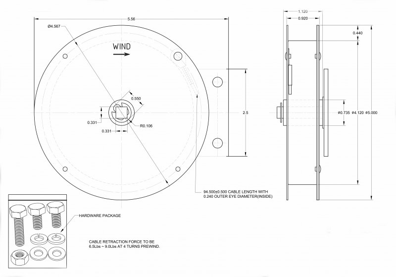 Image 2 of SPIRATOR-ZHW Universal Spirator with Bracket & Hardware