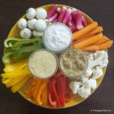 Vegetable Crudite and Bottled Water (for 2)