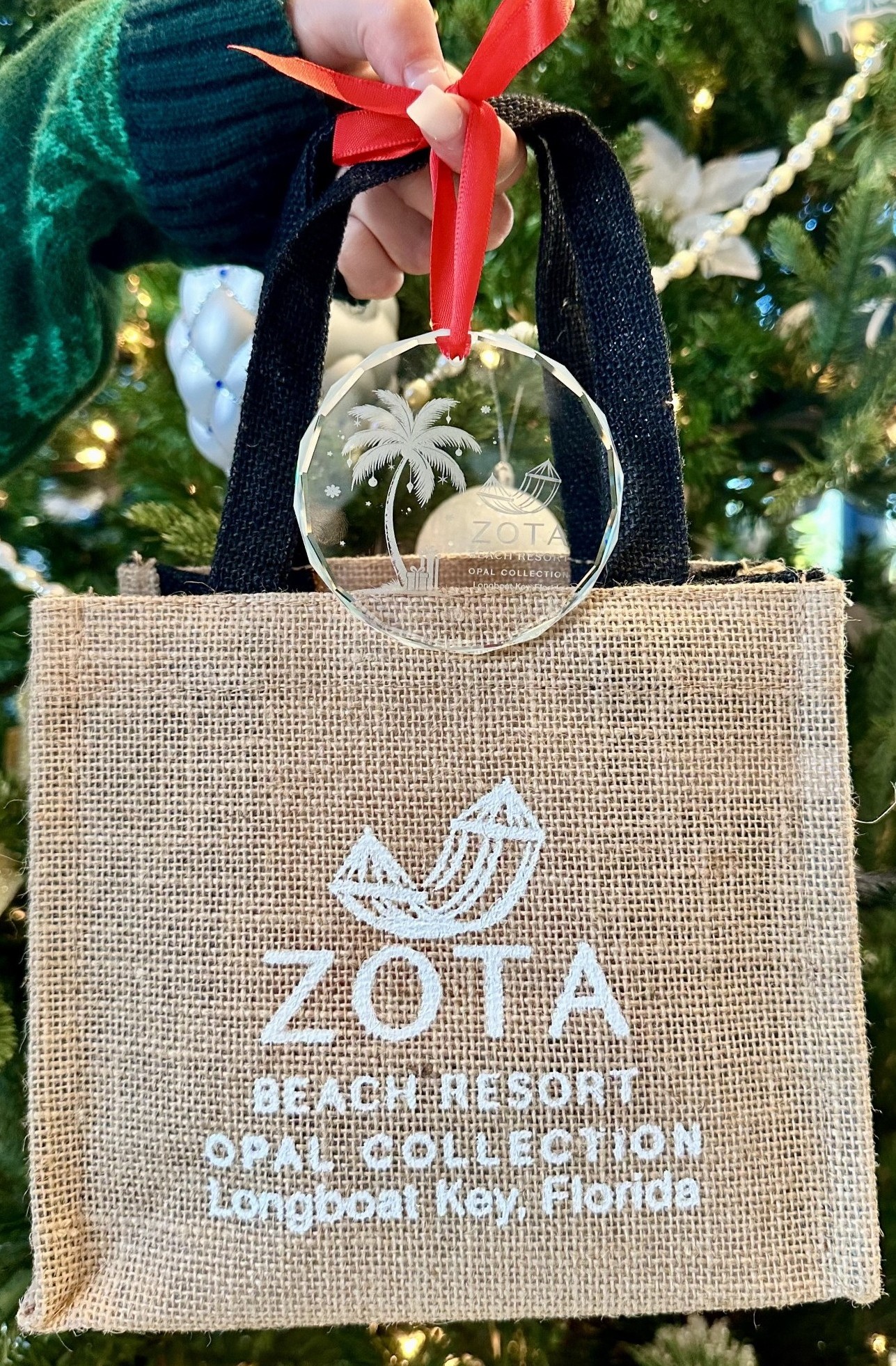 Zota Beach Resort Holiday Ornament