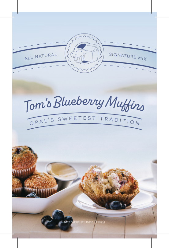 P. Tom's Blueberry Muffins