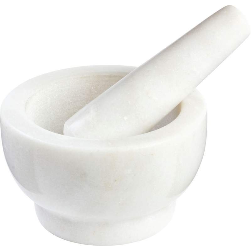 KTHERBM - HealthSmart™ Marble Mortar and Pestle