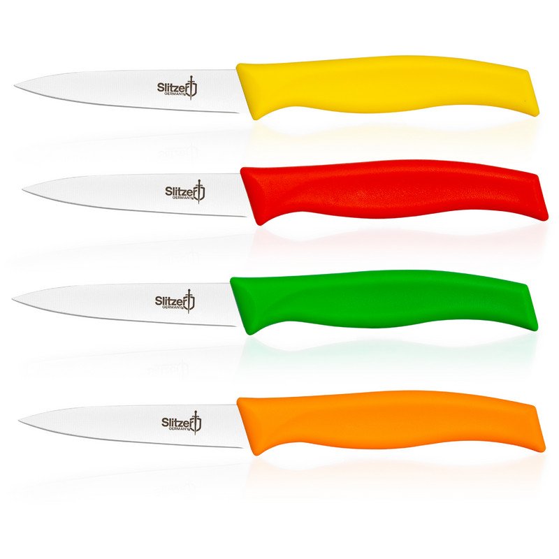 Image 0 of CTSZPA4    Slitzer Germany® 4pc Paring Knife Set