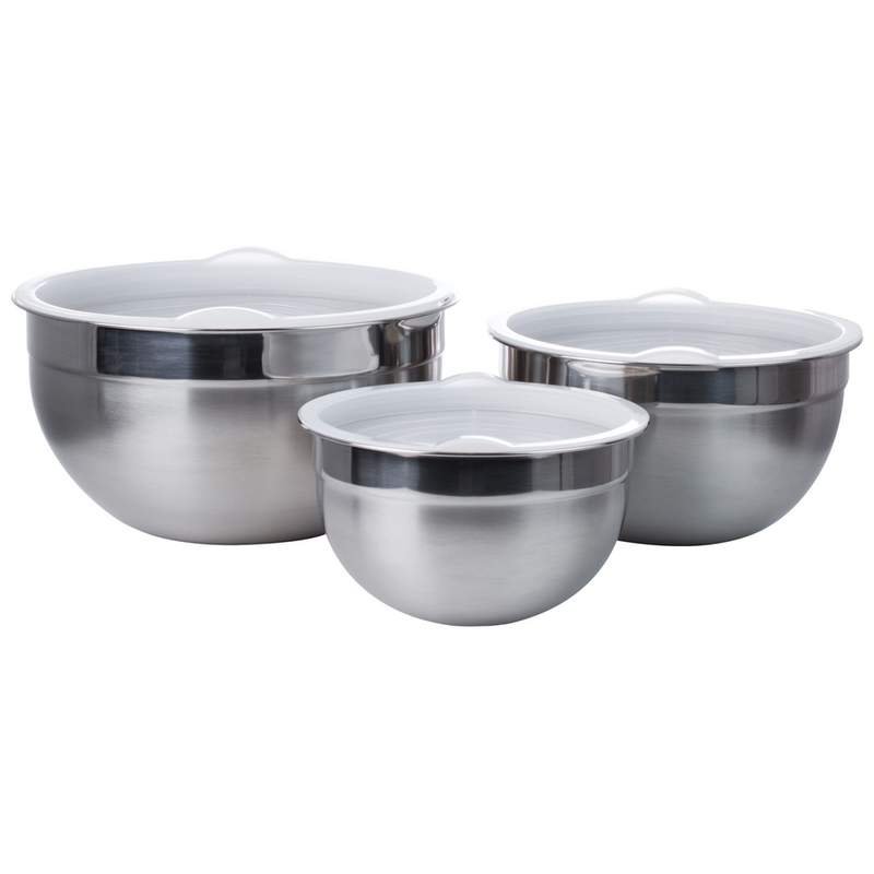 KTMX6    6pc stainless steel mixing bowl set