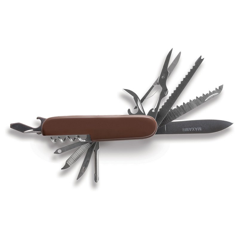 Image 0 of SKRC13    Maxam® Multi-Function Knife with Leymar Handle