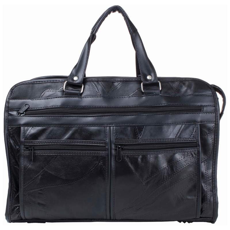 BCLBC    Maxam® Brand Italian Mosaic™ Design Genuine Leather Briefcase