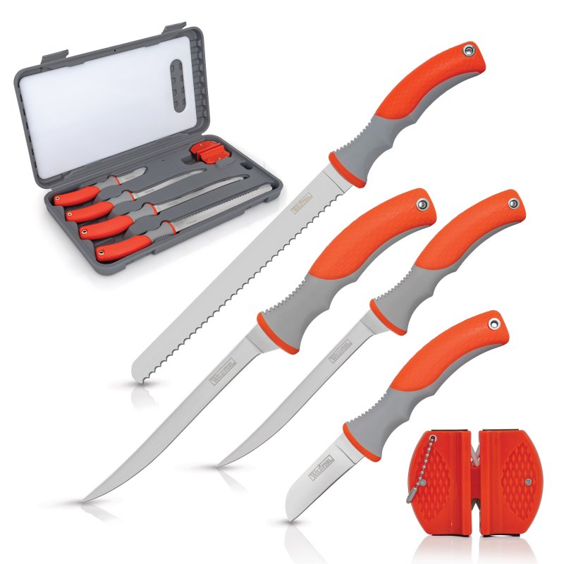 WFFHSET7   Wild Fish 7-piece Fish Fillet Set, For Cleaning Fish and Many Oth    