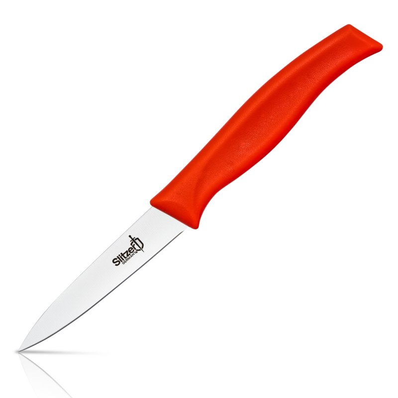 Image 0 of CTSZPARD     Slitzer Germany Paring Knife, German Stainless Steel Blade, Red