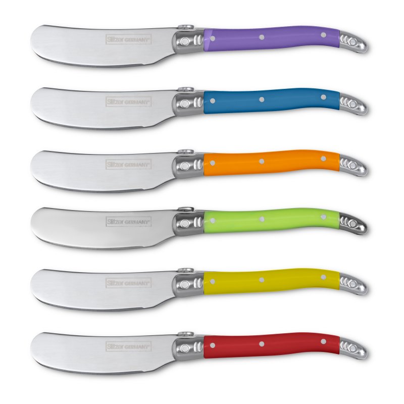 CTSZBK6   Slitzer Germany Butter Knife Set