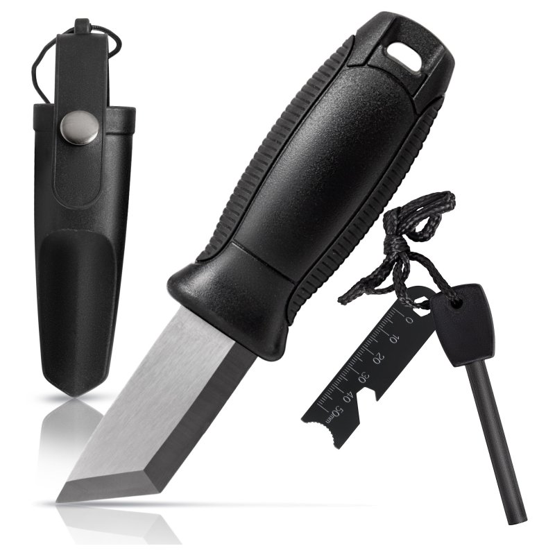 Image 0 of SKMXMSK   Maxam Mini-Survival Knife with Fire Starter