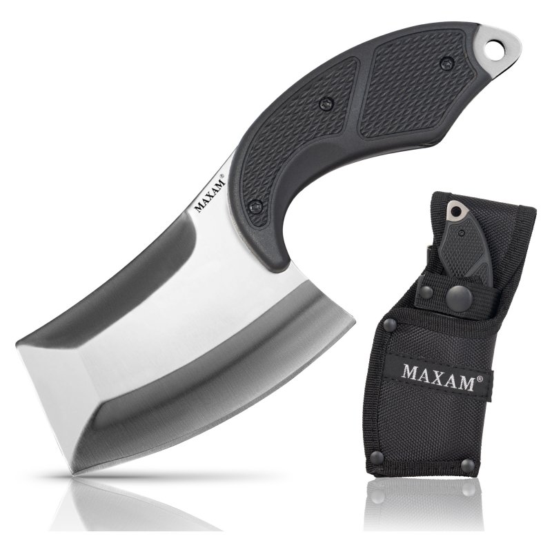 SKMXMC    Maxam Mini Cleaver Knife - Stainless Steel