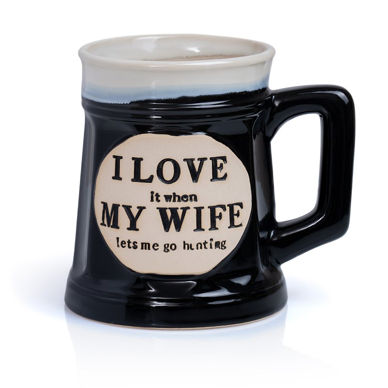 KTMUGWF               Ceramic Coffee Mug, Tea Cup for Office and Home, 16 Ounces