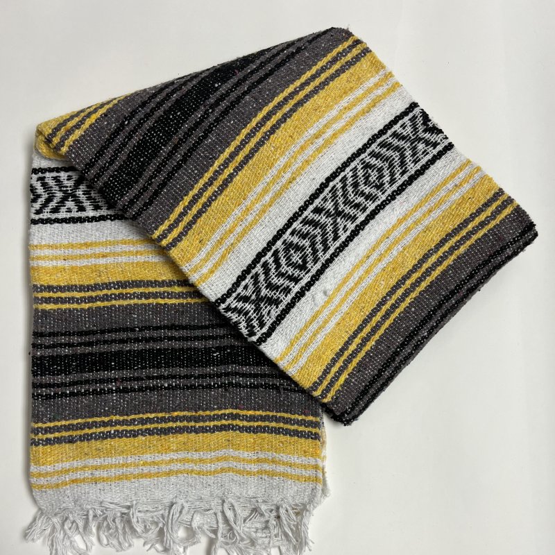 GFMBLLEMON    Handwoven Mexican Blanket