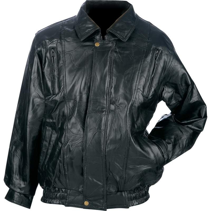 GFCOATA    Maxam® Brand Italian Mosaic™ Design Genuine Top Grain Lambskin Lea