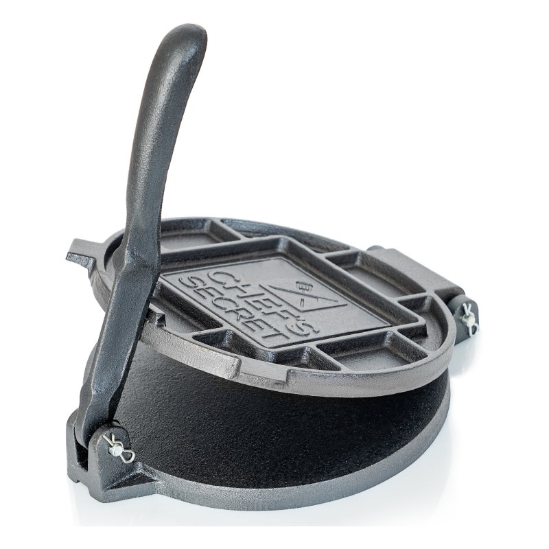 KTPRSCI    Chef's Secret 8 Inch Tortilla Cast Iron Press,