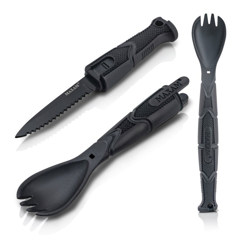  SKSPORK     Maxam 3 in 1 Tactical Spork,