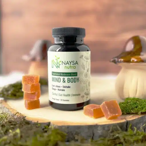 MBMEG    Mind & Body Mushroom Extract Gummies