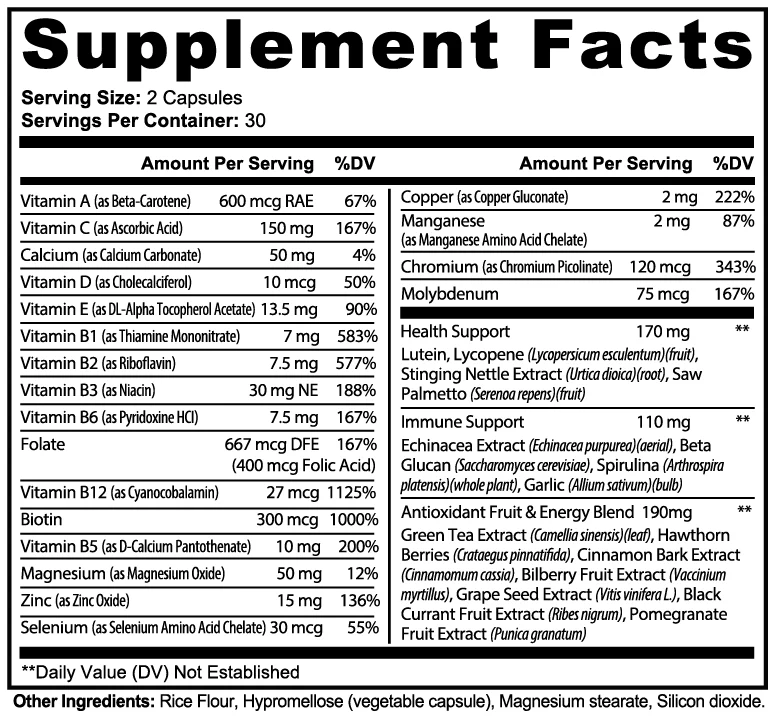 Image 1 of CM       Complete Multivitamin