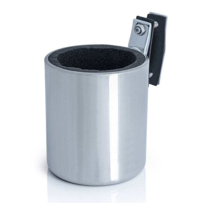 GFCUPUNV    Diamond Plate Universal Stainless Steel Motorcycle Cup Holder