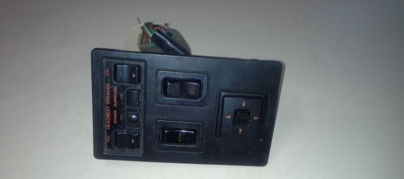 Image 0 of 89-91 rx7 convertible center console switches 000435 