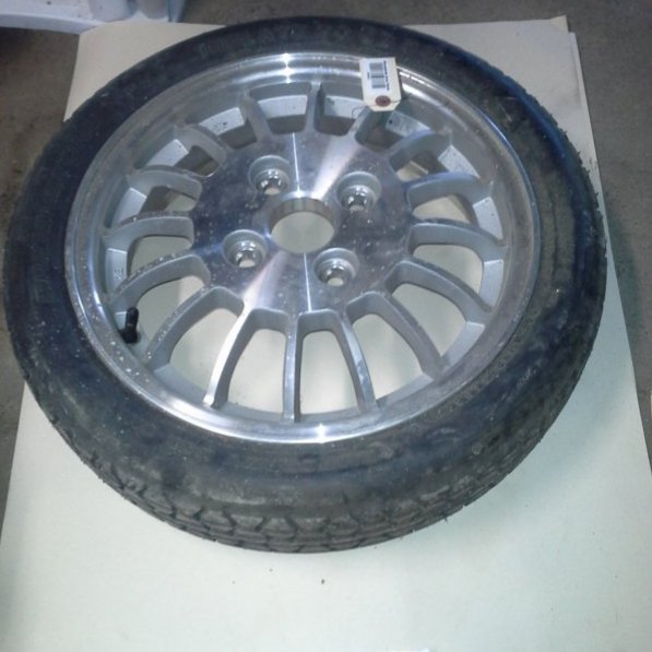 Image 0 of Rx7  86-88 4lug spare tire aluminum 000442