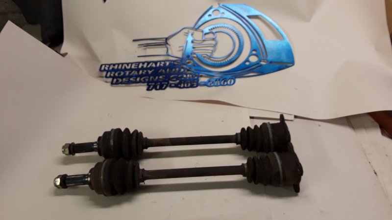 Rear axles 