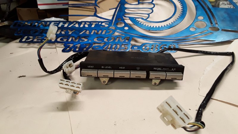 1984-85 heater a/c control.     P/N 2021