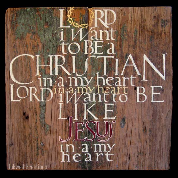 Image 0 of Lord, I want to be a Christian - #515