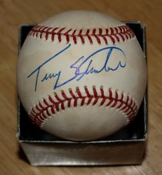 Terry Steinbach Autographed Rawlings 1988 All Star Baseball Signed AS MVP