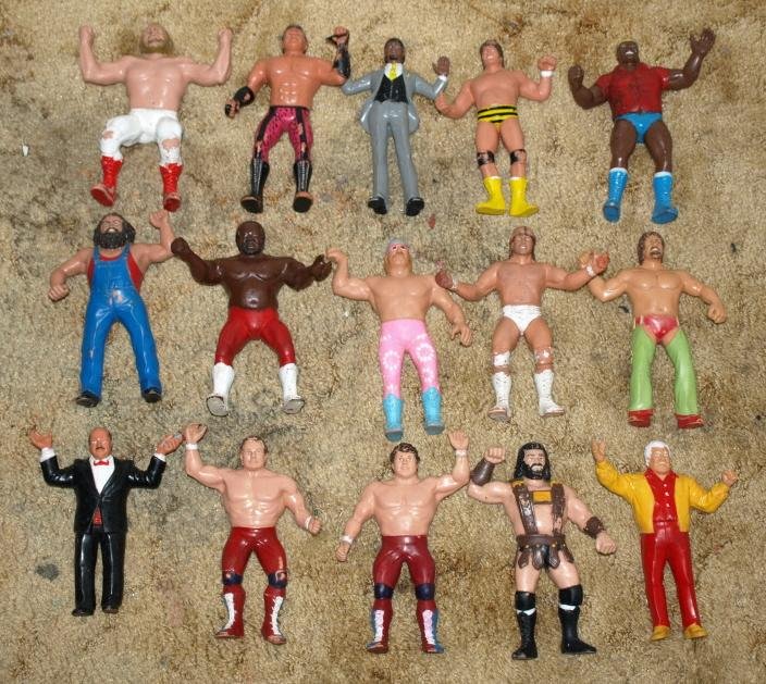toys Old wrestling toys Old wrestling