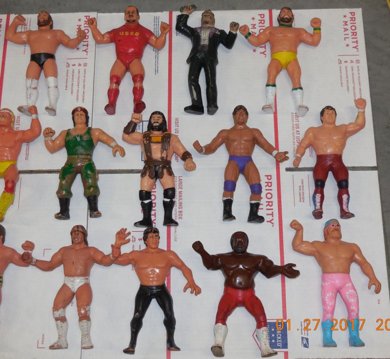 Image 18 of WWF LJN HUGE collection of 40 different figures Vintage 80's 