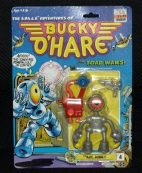 1990 Hasbro Bucky O'Hare Toad Wars A.F.C Blinky NRFP