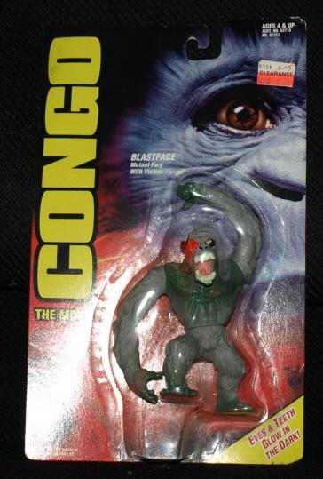 Congo The Movie BLASTFACE Action Figure Carded 1995 Kenner for sale online