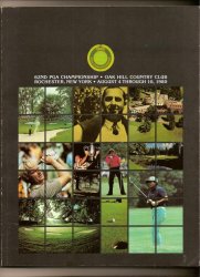 1980 PGA Championship Golf Program Oak Hill CC Jack Nicklaus winner