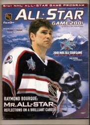 2001 NHL all Star Game Program Colorado