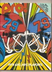 1979 NFL AFC NFC Playoffs Game Program Eagles Bears