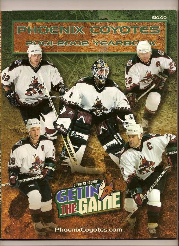Image 0 of 2001 NHL Phoenix Coyotes Yearbook